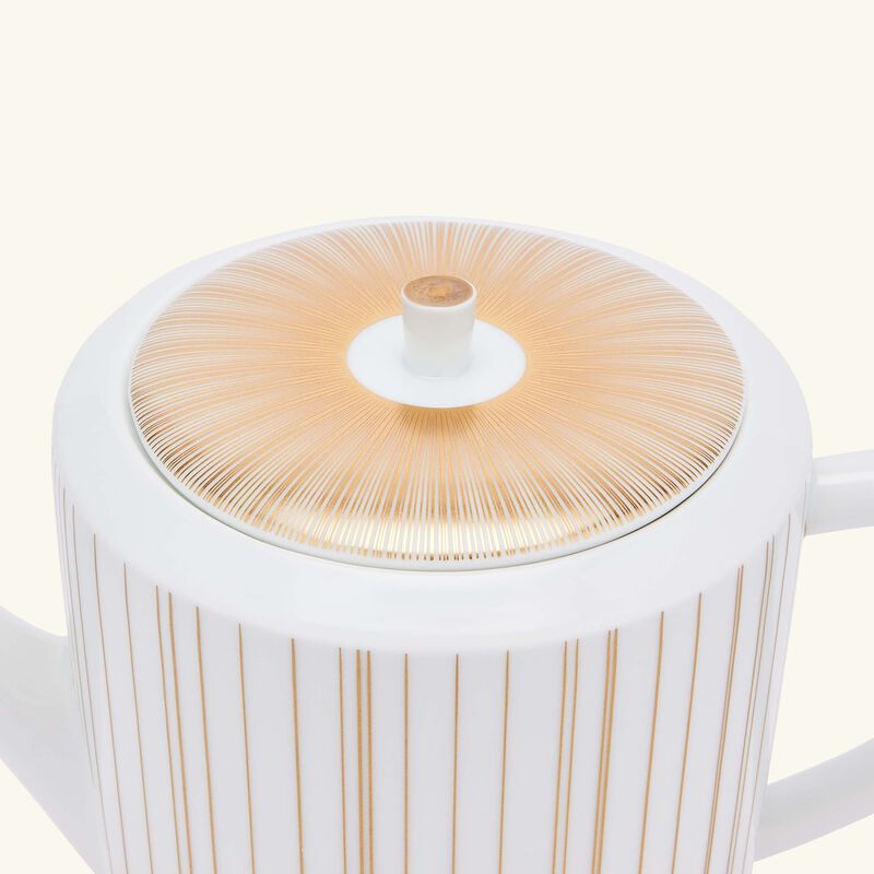 bernardaud sol hot beverage server gold