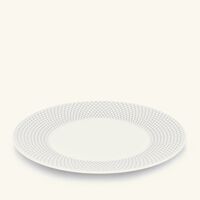 christofle madison 6 dessert plate round grey 21cm