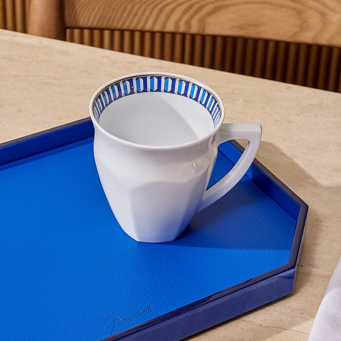 baccarat talleyrand mug blue