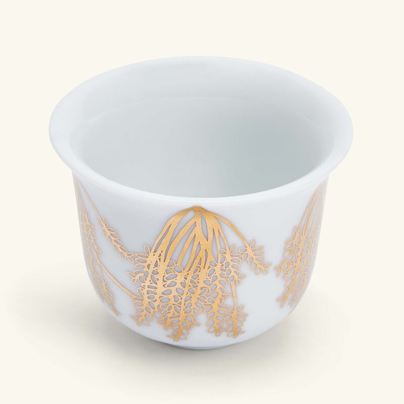silsal tamrah by razan alazzouni branch arabic coffee cup gold set of 2