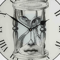 Viso Wall Clock fornasetti viso wall clock