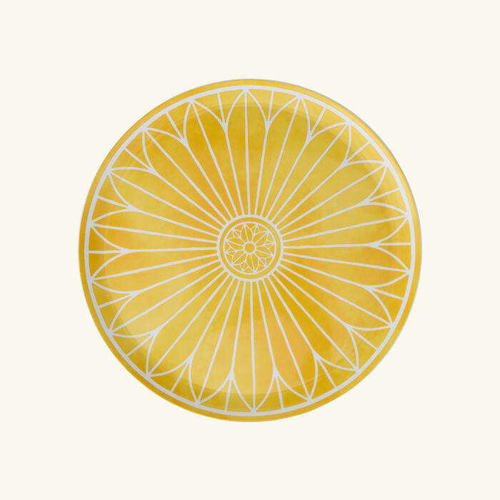 christofle malmaison riviera cake stand yellow