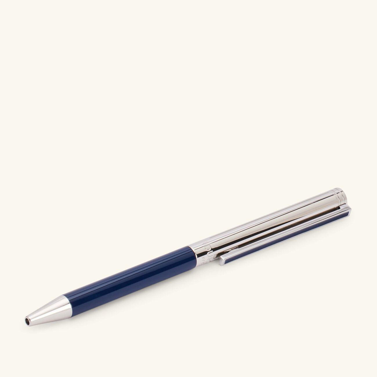 st dupont classique ballpoint pen blue