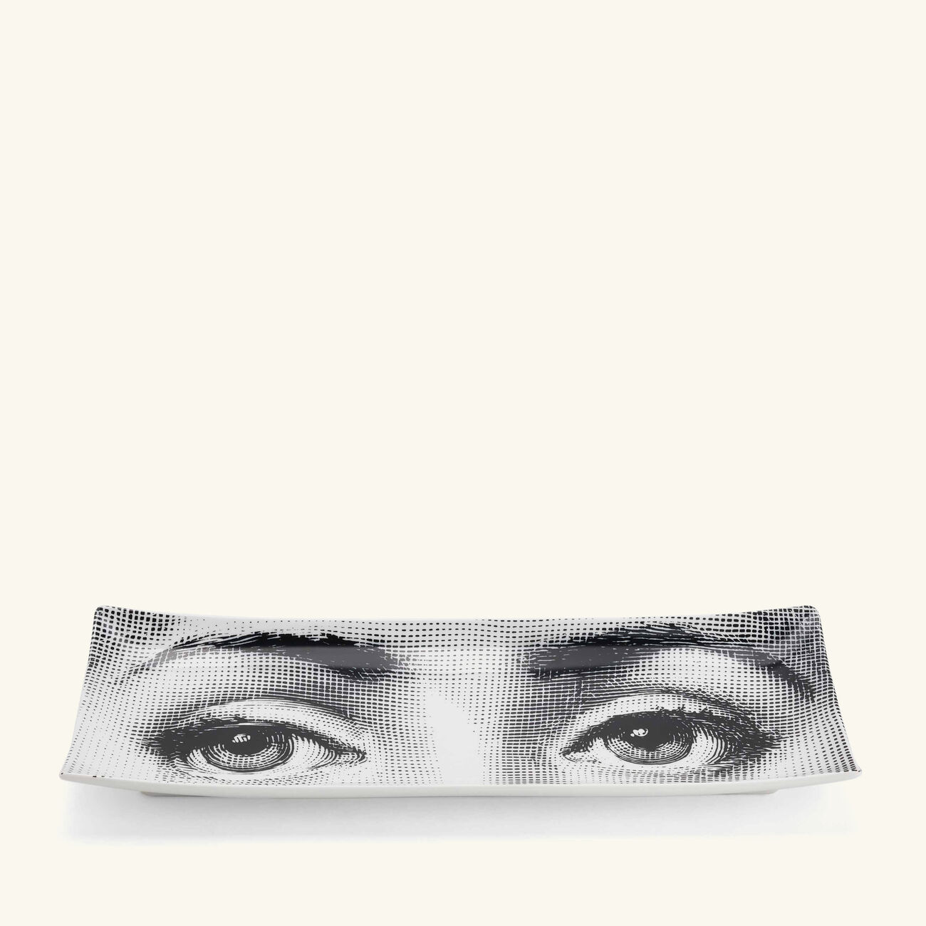 Occhi Tray Rectangular Small Grey fornasetti occhi tray rectangular small grey