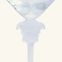 Medusa Lumiere Cocktail Glass Clear versace medusa lumiere cocktail glass clear