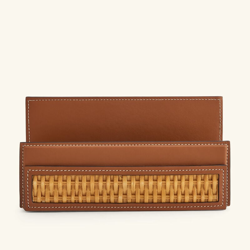Bailey Letter Rack Brown ralph lauren home bailey letter rack brown