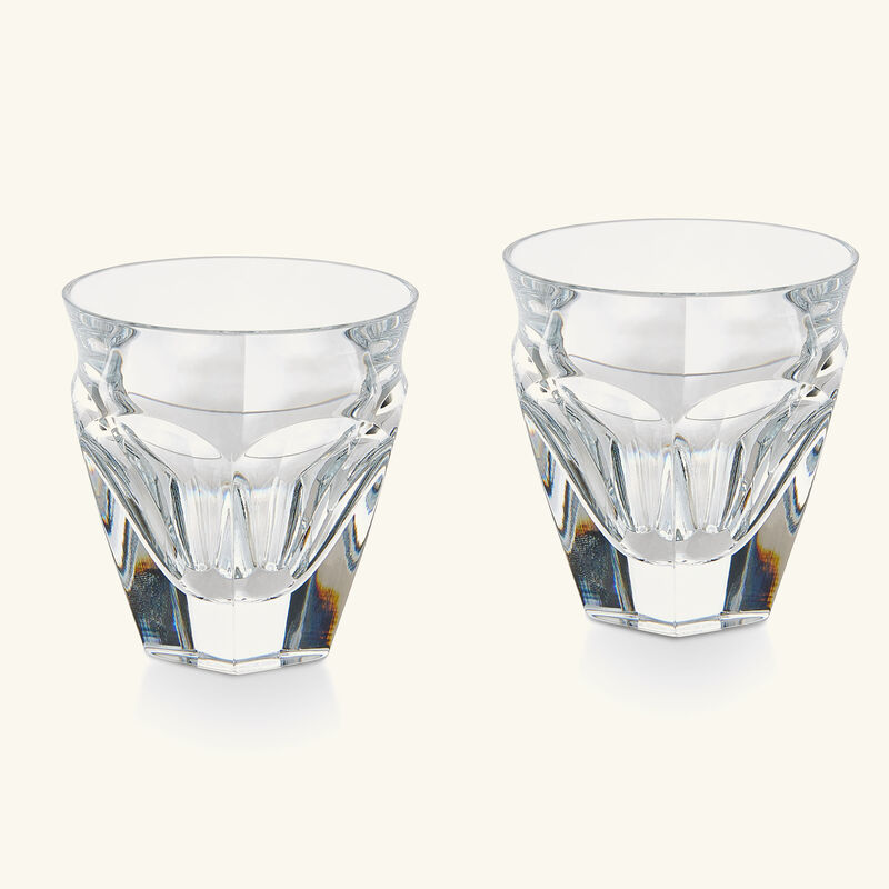 baccarat harcourt talleyrand drinking glass clear set of 2