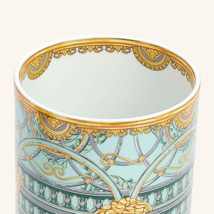 versace scala del palazzo verde vase small green