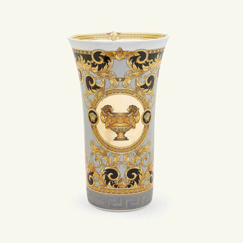 versace prestige gala vase medium grey