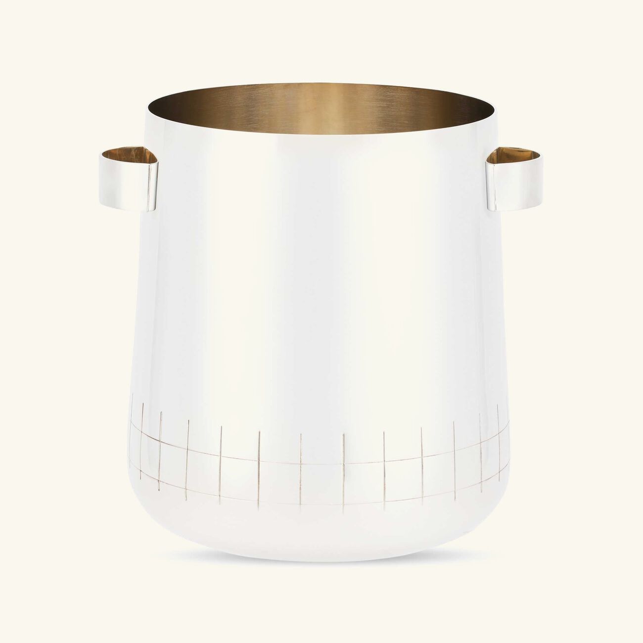 كريستوفل مبرد المشروب جرافيك باللون الفضي