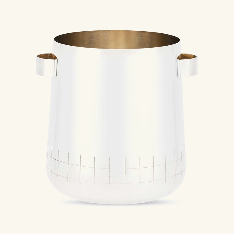 كريستوفل مبرد المشروب جرافيك باللون الفضي