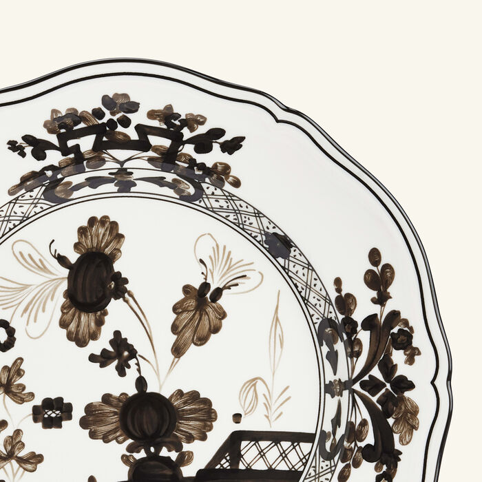 Oriente Italiano Dinner Plate Grey ginori 1735 oriente italiano dinner plate grey