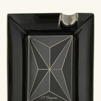 Fire X Ashtray Rectangular Large Black st dupont fire x ashtray rectangular large black