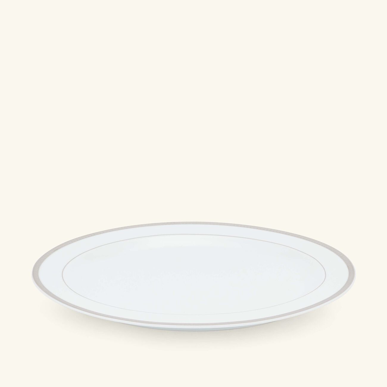 Malmaison Serving Platter Oval Silver 38cm christofle malmaison serving platter oval silver 38cm