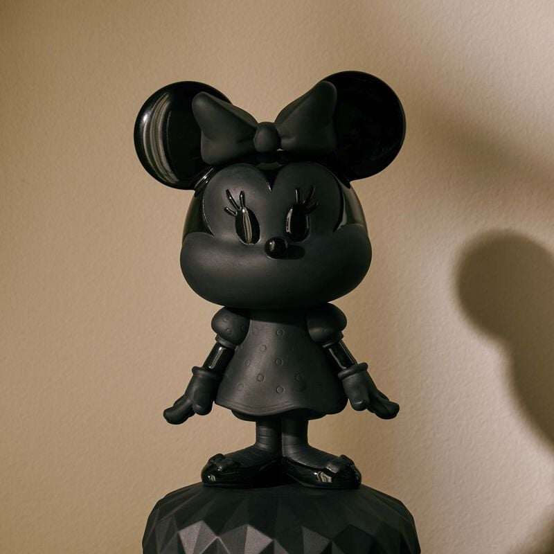 lladro minnie total sculpture large black