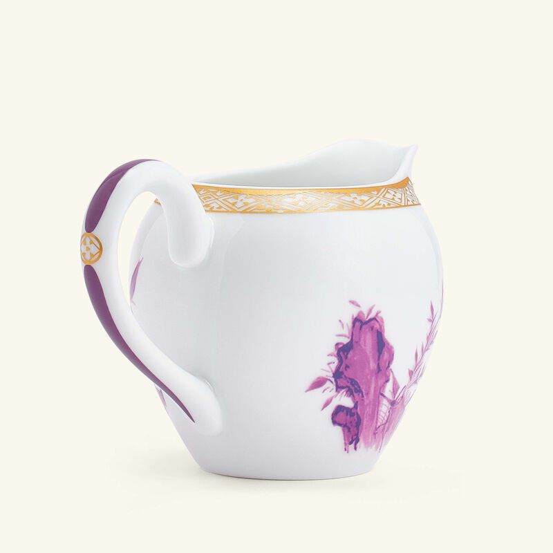 bernardaud prunus milk pitcher purple