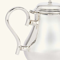 كريستوفل إبريق شاي آلبي مطلي بالفضة