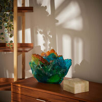 دوم مزهرية فلور دو باون متوسطة خضراء