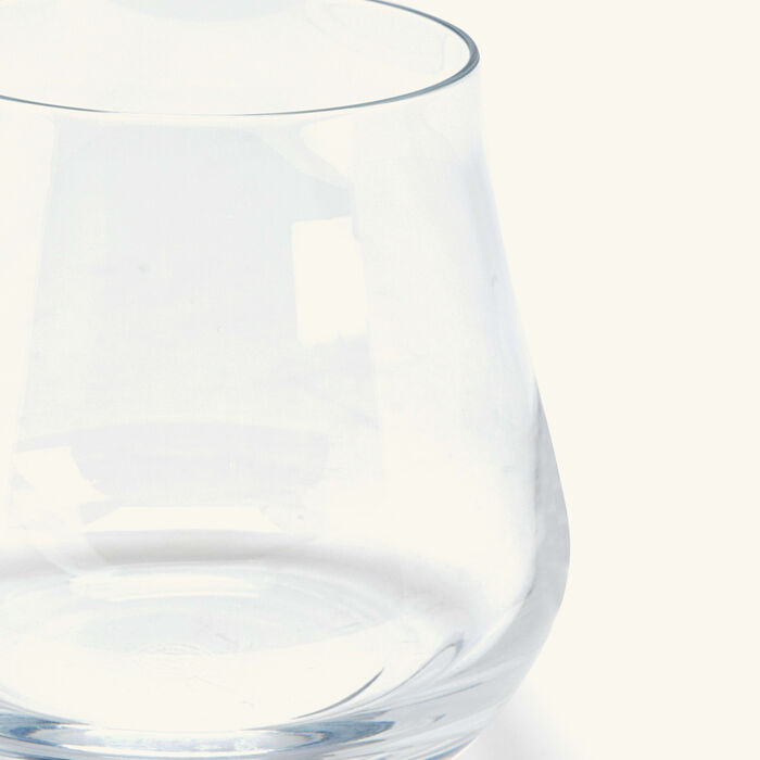 chateau baccarat drinking glass clear set of 2