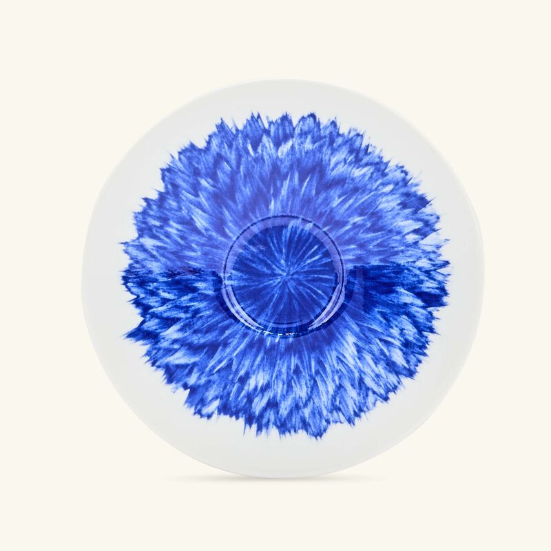 bernardaud in bloom tea cup   saucer blue