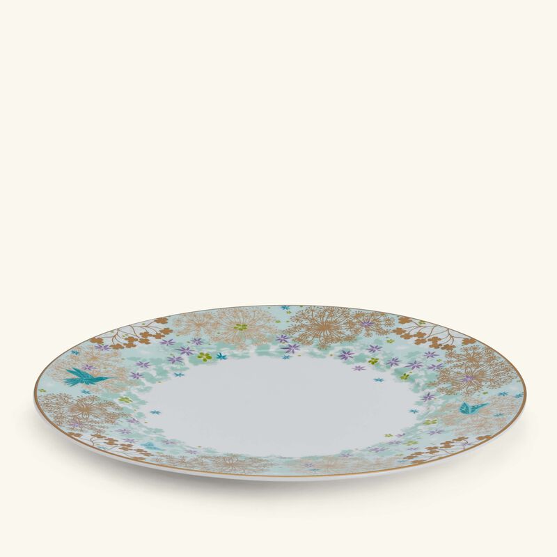 Feerie Michael Cailloux Dinner Plate Round Blue 27cm bernardaud feerie michael cailloux dinner plate round blue 27cm