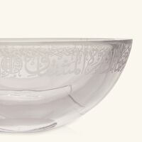 dimlaj thuluth serving bowl clear 27cm