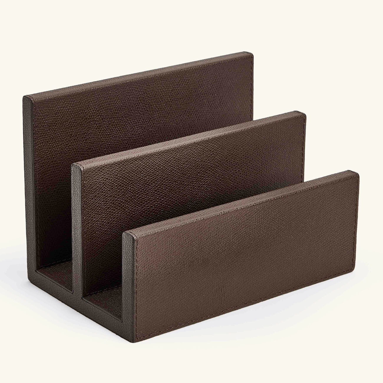 Arthur Envelope Holder Brown giobagnara arthur envelope holder brown