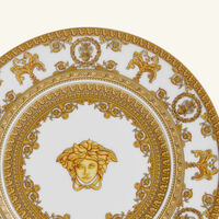 versace i love baroque bianco dinner plate round white 18cm