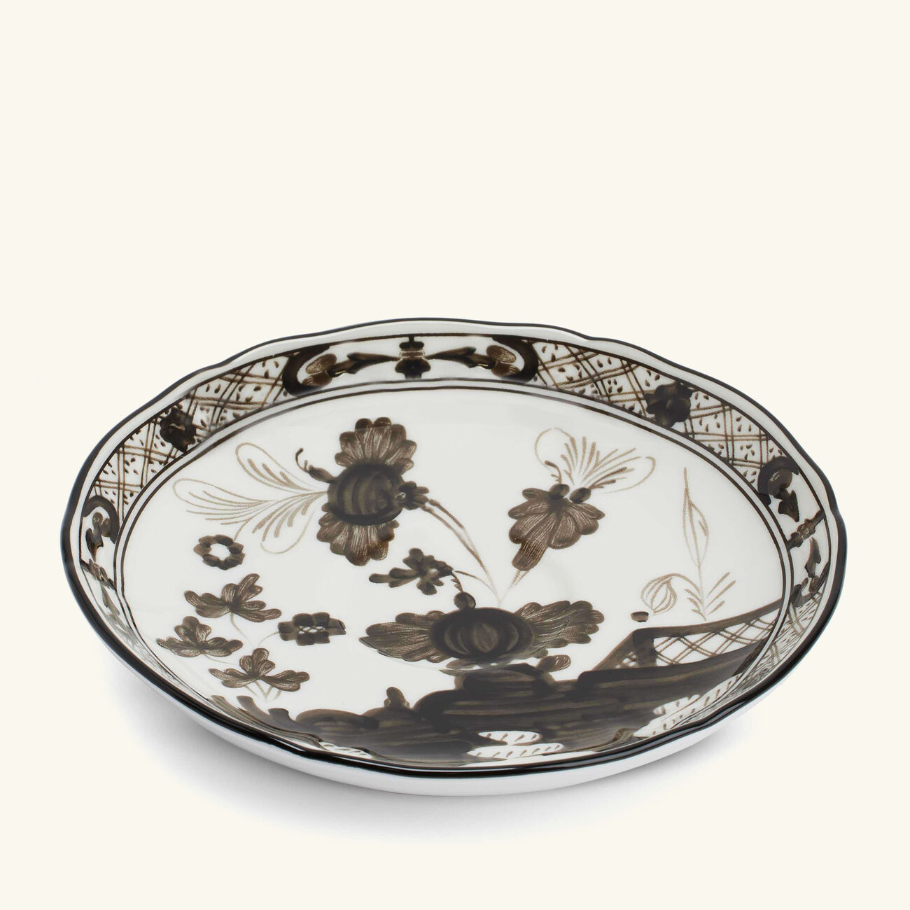 جينوري 1735 صحن القهوة أنتيكو دوتشيا أسود