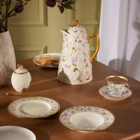 villari acapulco sugar bowl white