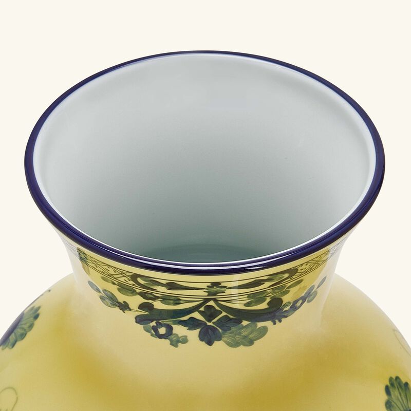 Ming Vase Medium Yellow ginori 1735 ming vase medium yellow