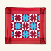 Villa Garance Serving Plate Rectangular Red bernardaud villa garance serving plate rectangular red