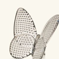 باكارا منحوتة فراشة لاكي بحجم صغير شفافة