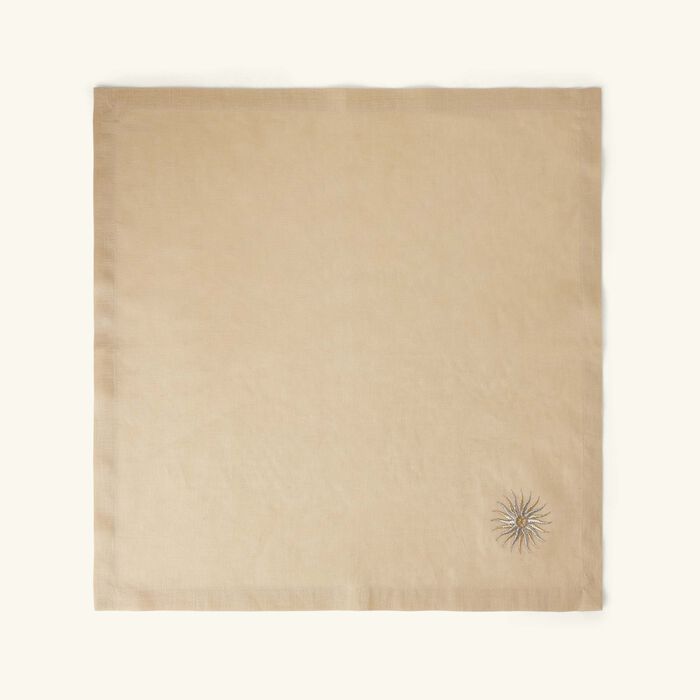 catherine denoual sunshine napkin beige