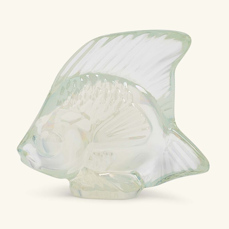 Fish Figurine Mini Opal lalique fish figurine mini opal