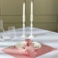 Feliz Placemat Pink Set Of 6 catherine denoual feliz placemat pink set of 6