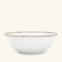 كريستوفل طبق السلطة مالميزون باللون الفضي 25 سم