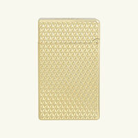 Initial Diamond Head Lighter Gold st dupont initial diamond head lighter gold