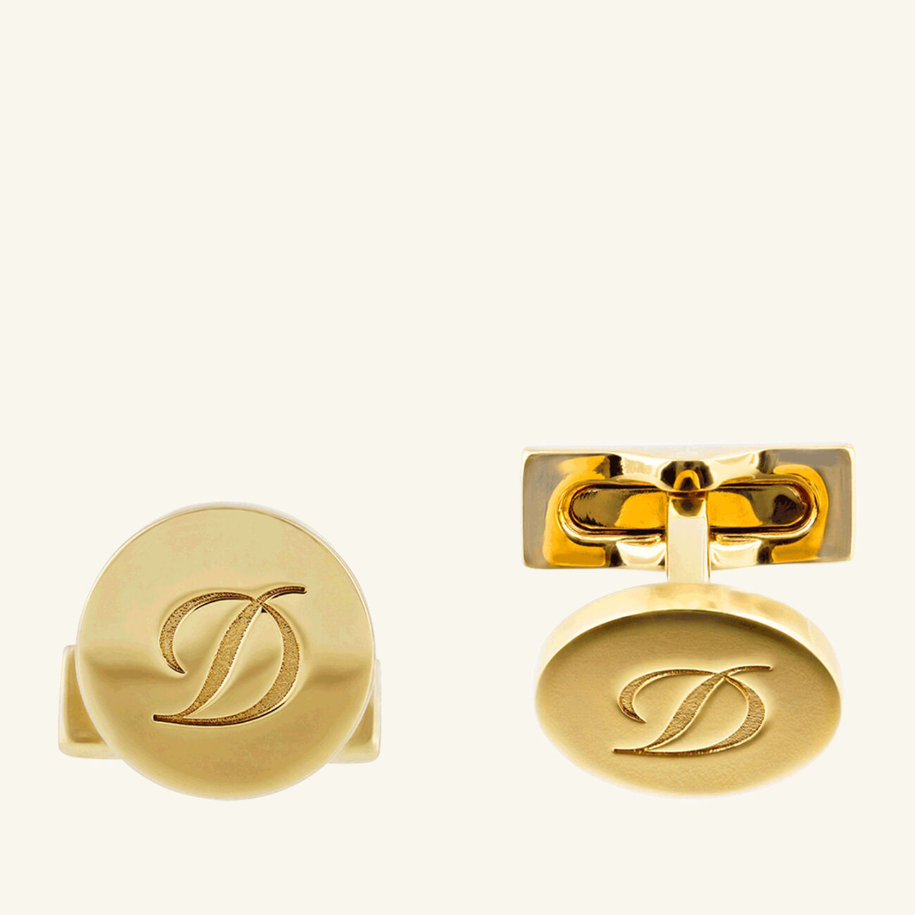 Cufflinks Gold st dupont cufflinks gold