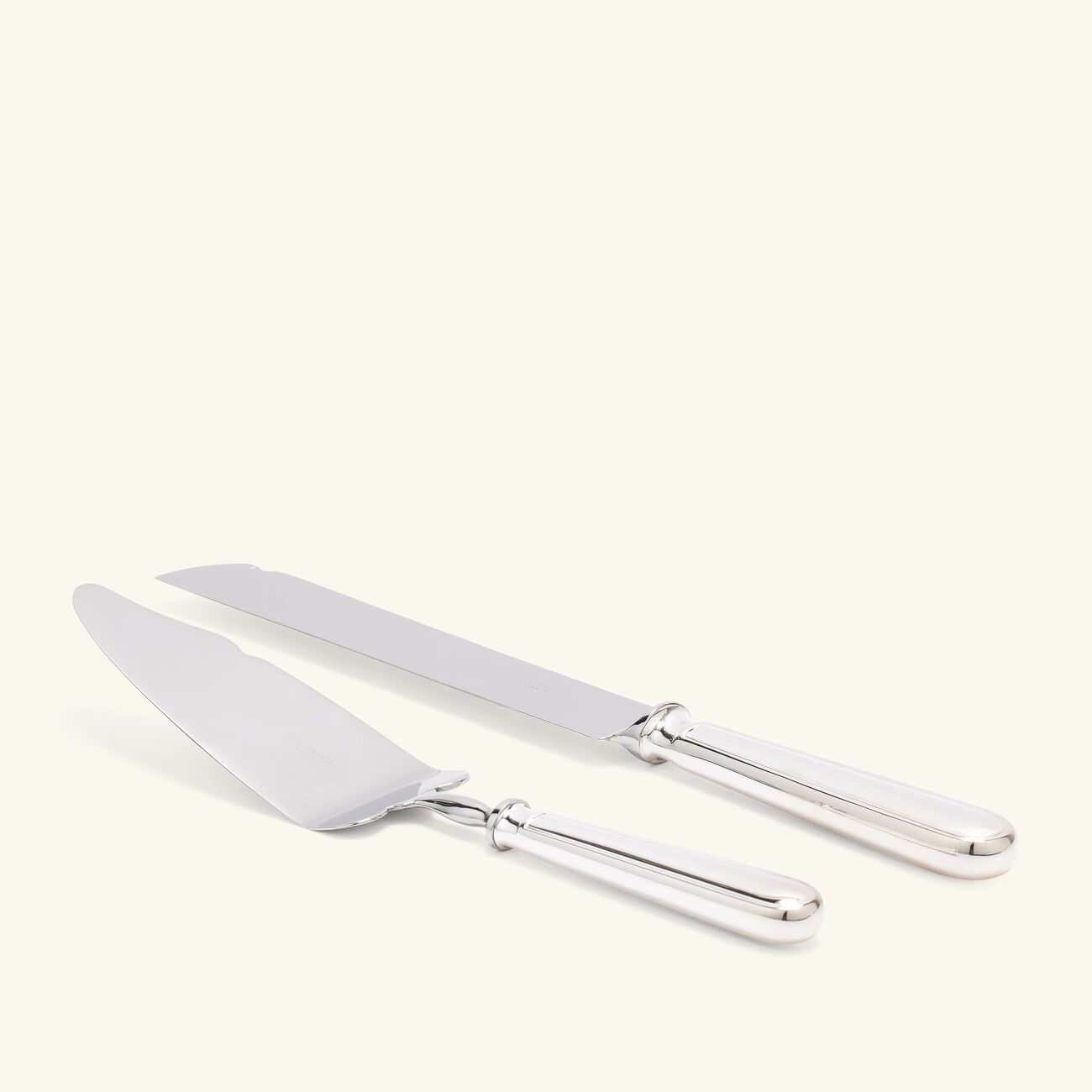 christofle albi knife   cake server silver plated