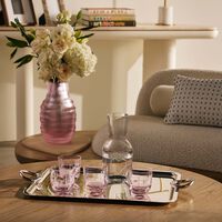 ABC Girl Drinking Glass Pink ruckl abc girl drinking glass pink