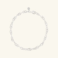 Chri-Chri Chain Necklace Sterling Silver Size 1 christofle chri chri chain necklace sterling silver size 1