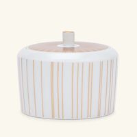 bernardaud sol sugar bowl gold