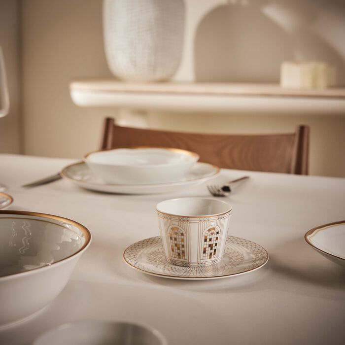 baccarat arcadia tumbler gold