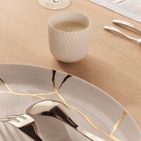 bernardaud angelic almond refillable candle tumbler