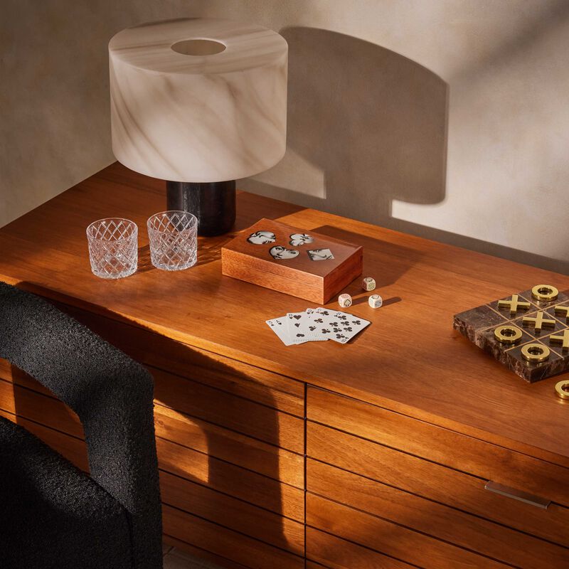 fornasetti visi playing card box