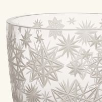 روكل وعاء كراكاتيت من الكريستال الشفاف   31 سم