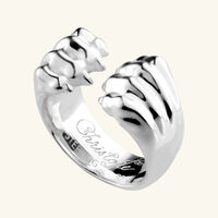 كريستوفل خاتم بات دو ليون فضي بتصميم مفتوح   مقاس 51