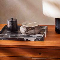 Laurence Bean Bag Ashtray Small Brown giobagnara laurence bean bag ashtray small brown