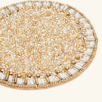 Bevel Coasters Gold Set Of 4 kim seybert bevel coasters gold set of 4